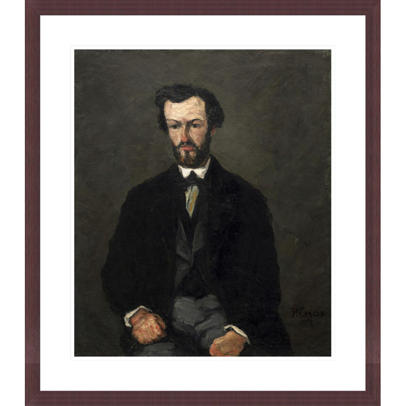 Antony Valabregue par Paul Cézanne, H 23,25 po x l 29,5 po