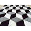 Tapis noir / gris à motif géométrique Mccampbell-32514803