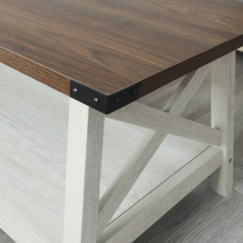 Braydi Single Coffee Table, Walnut/Sargent Oak