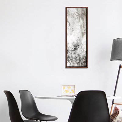 Chaotic Calm Two Neutral by Mlli Villa - Panoramic Print on Canvas