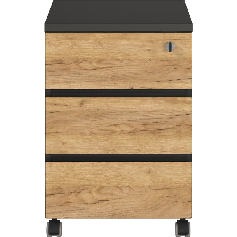 Lissabon 3 Drawer Filing Cabinet