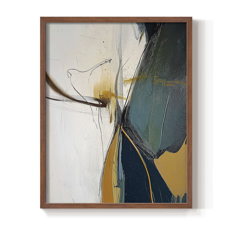 «ABSTRACT Series DCxxiv», H 11 po x l 9 po, Noyer