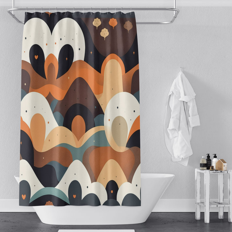 Rideau de douche Charing, H 72 po x l 70 po