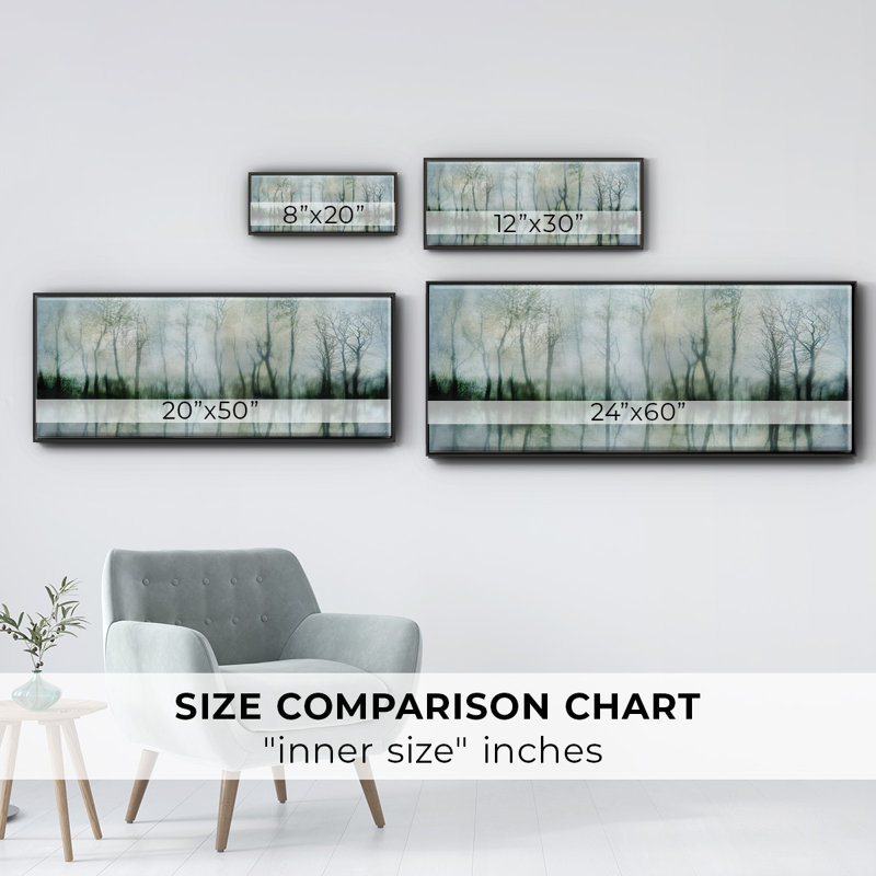 Mirrored Pond- Framed Canvas
