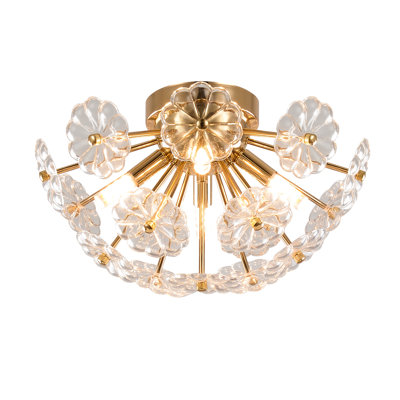 4 - Light 19.7'' LED Flush Mount