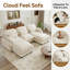 Upholstered 104.3 " Chenille Sectional-708346104-708346108