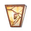 3 - Light Flush Mounted Sconce