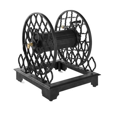 Liberty Garden Wall Mounted Heavy Gauge Aluminum Hanging Hose Reel with  Guide, 1 Piece - Fry's Food Stores