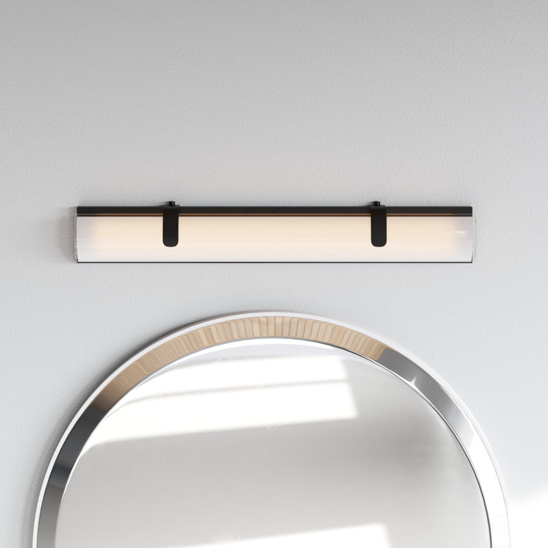 Elmer 2 - Light Dimmable LED Bath Bar, Black