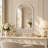 Marlowe 24X36 Arch Beaded Wall Mirror-136024692-136024691-136024693