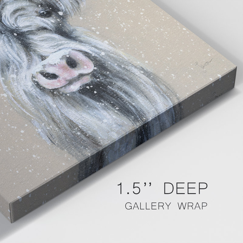 «Playful Winter» sur toile, H 16 po x l 16 po x P 1,5 po