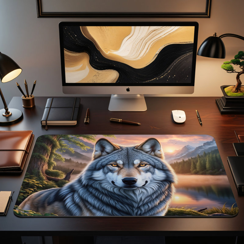 Polyester Desk Pad, 23.6x13.8