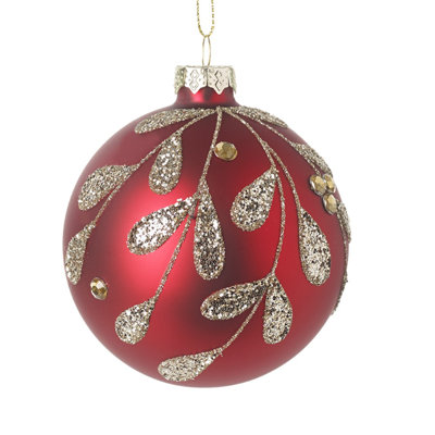 8cm Glass Ball Ornament