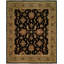 Hand Knotted Wool Oriental Area Rug in Black/Camel-21527063