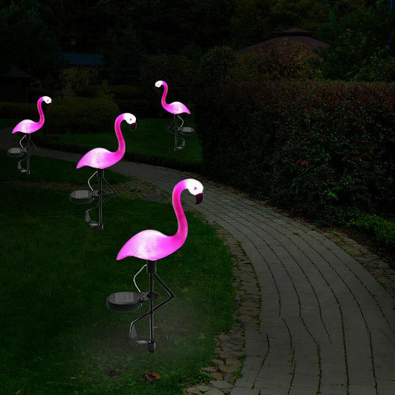 Pile de jardin flamant une pièce
