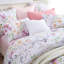  Ensemble de housse de couette 100% coton 800TC 800TC, ensemble de literie à imprimé floral 3 pièces Boho Damask Garden, doux et agréable pour la peau, motif botanique esthétique-130899308-130899310