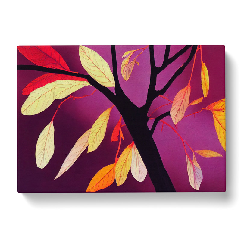 Tree Leaves - Wrapped Canvas, 50cm H x 76cm W x 3cm D