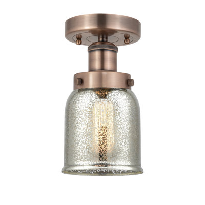 Sheyenne Glass Semi Flush Mount