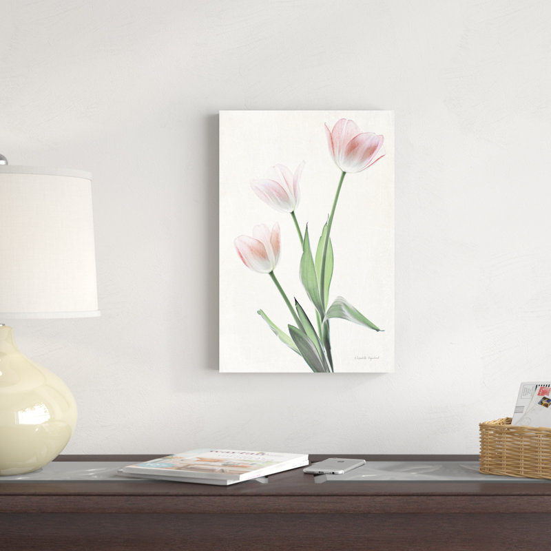 Floral clair et lumineux I, H 18 po x l 12 po x P 1,25 po