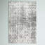 Deedra Modern Abstract Power Loom Performance Grey/White Rug-117933403
