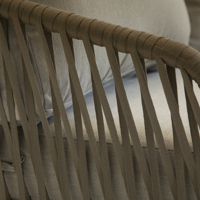 Julii Patio Dining Armchair with Cushion