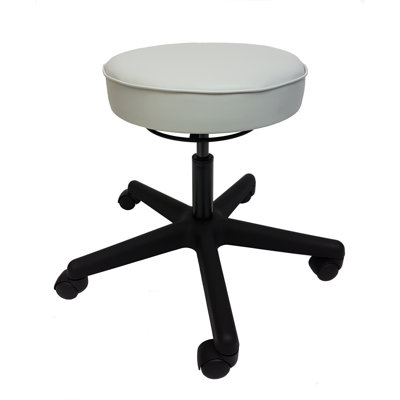 Kyzin Adjustable Height Ergonomic Lab Stool Wheels