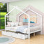 Lit plateforme House avec deux tiroirs-1589952060