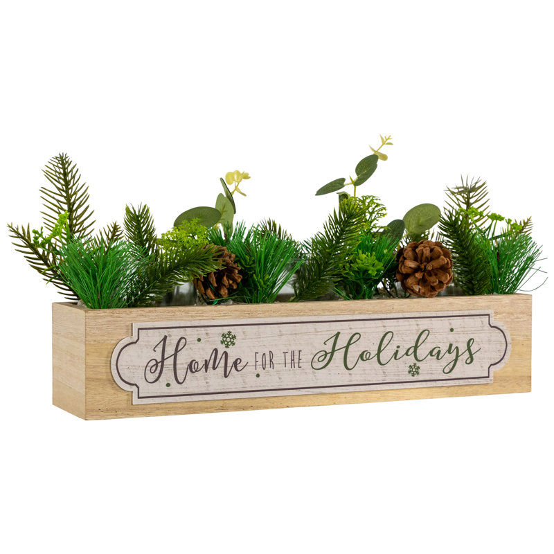 9'' H Wood Tabletop Candle Accessories