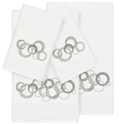Annabelle 4 Piece Turkish Cotton Towel Set