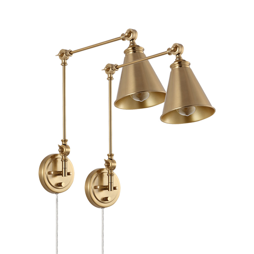 Three Posts Cessna 2 - Light Swing Arm Wall Sconces & Reviews | Wayfair