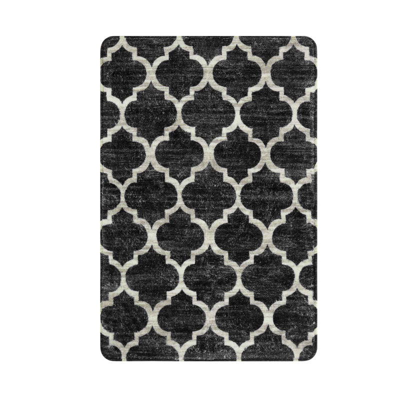 Tawann Classic Moroccan Machine Washable  Area Rugs with Non-Slip Backing Perfect for Living Room, Dining Room, Bedroom Decor