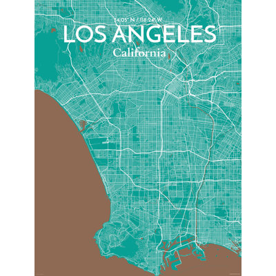 " Los Angeles City Map "