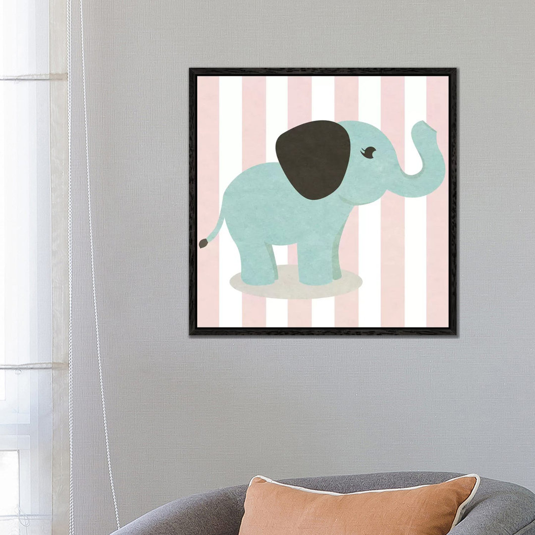 Happy Baby Animals I von SD Graphics Studio - Galerie-verpackte Leinwand Giclée