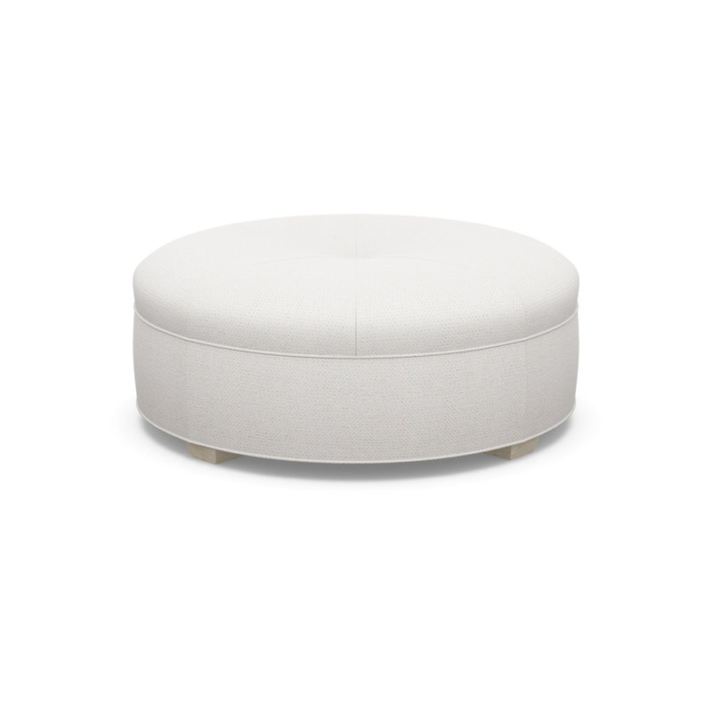Round Ottoman, Sandstone, 2245-80