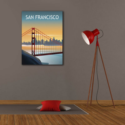 "Epic Graffiti" San Francisco 2 "par Omar Escalante, art mural sur toile