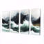 «Stormy Seas Mountain Landscape I», ensemble d'art mural sur toile-1580506676