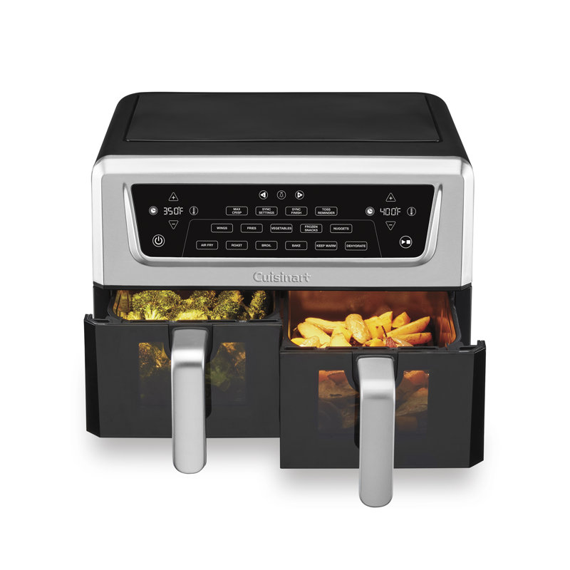 Cuisinart 11qt Dual Zone Basket Air Fryer Pro