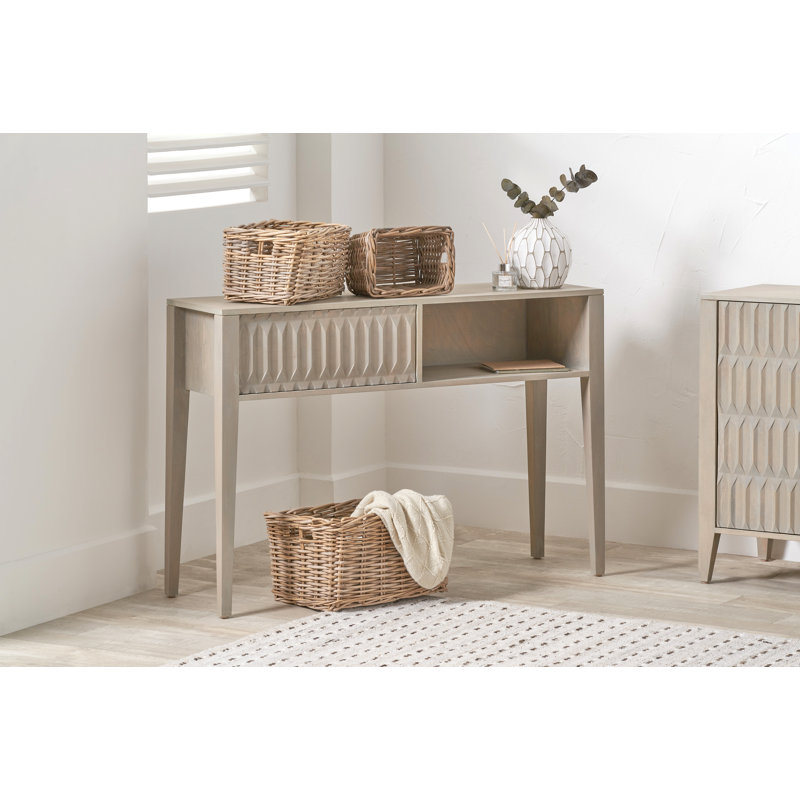 120cm Solid Wood Console Table