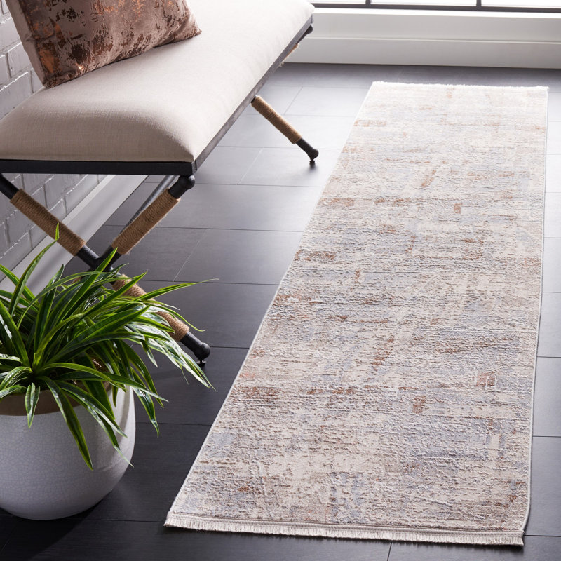 Marmara Performance Abstract Rug, Runner 2' x 8'