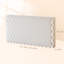 Foldable Freestanding Paper Partition Screen, No Drill Dual-Sided Room Divider, Fish Scale and Accordion Dual Surface Design, Decorative Kraft Paper Wall for Privacy