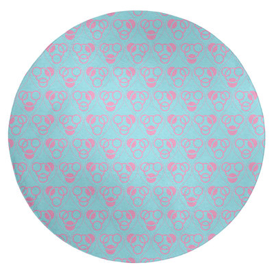 Chenille Geometric Indoor Rug