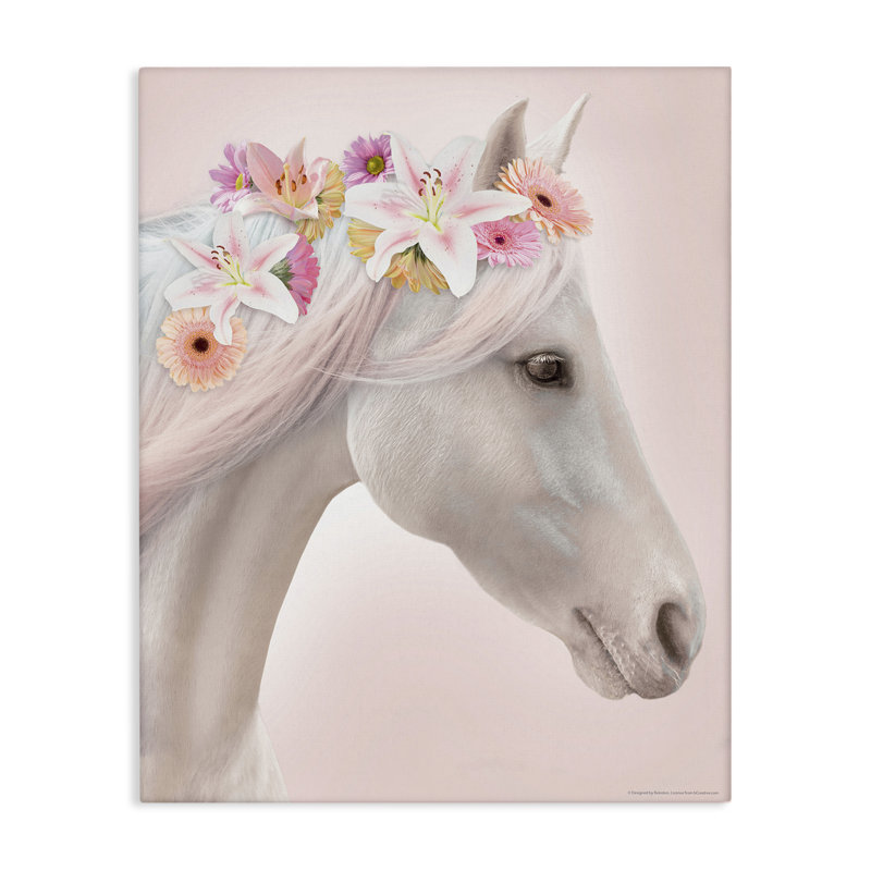 «Lily Garland Horse» par Reinders, H 48 po x l 36 po