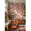 Papier peint amovible floral avec oiseaux-490389128