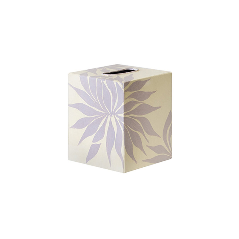 Housse de boîte pour tissu floral, Lavande