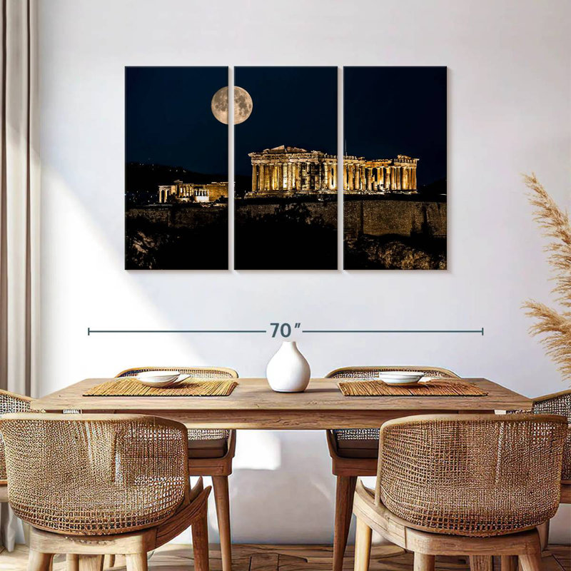 Senne Parthenon, 36" H x 57" W