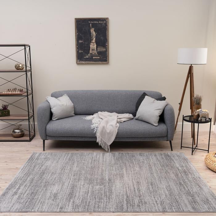 Montana Rug Abstract Design in Grey
