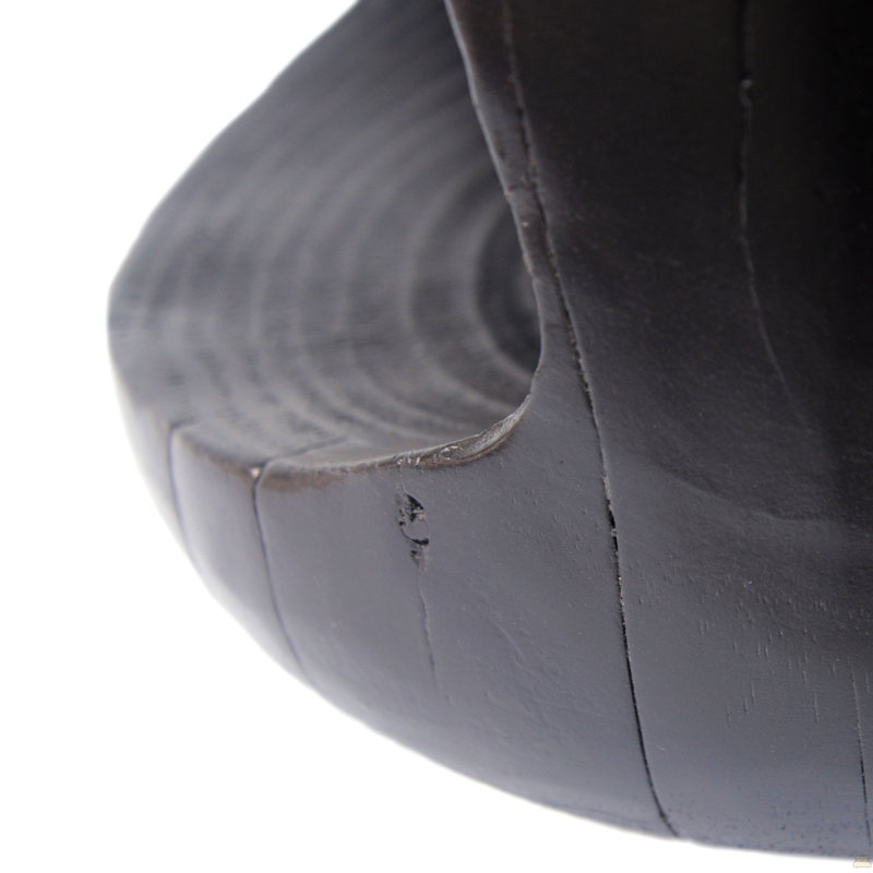 Table d'appoint Mgo Hollow, Noir