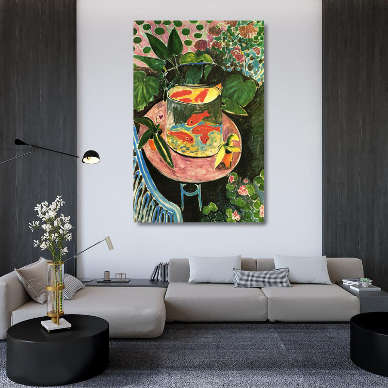 Goldfish, 48" H x 31" W