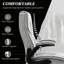 Chaise de bureau à haut dossier, conception ergonomique réglable pour la maison et le bureau