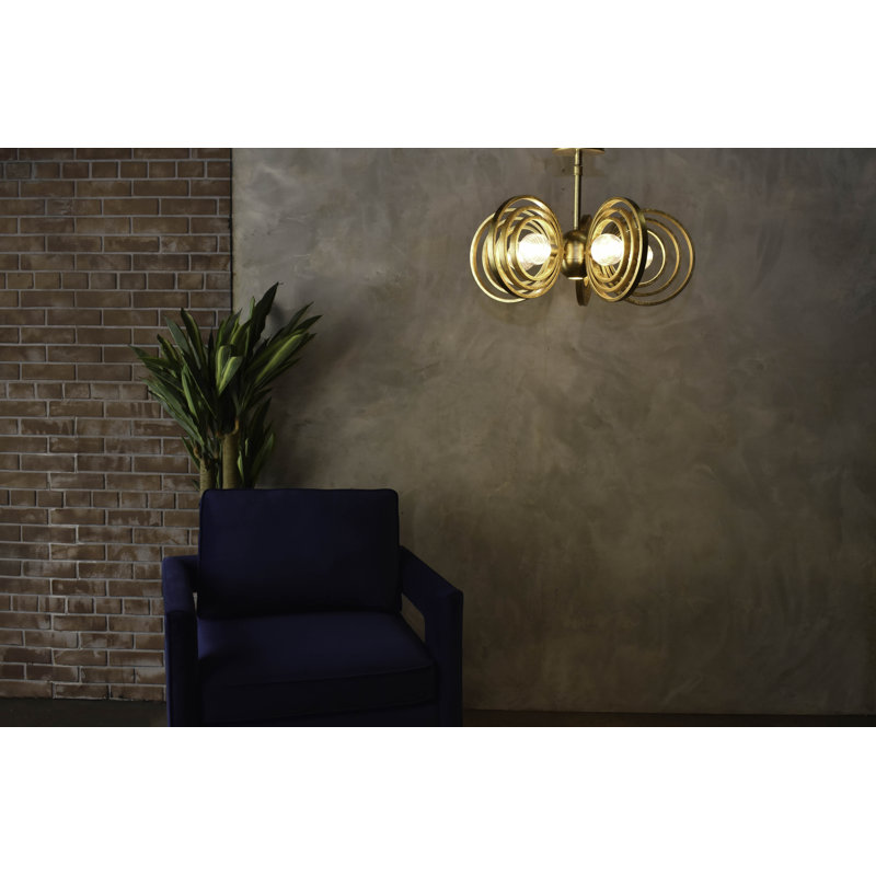 Frequency 6 - Light Chandelier, Gold